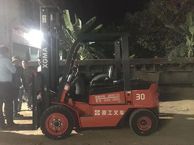 急客戶之所急，永新昌叉車服務暖人心